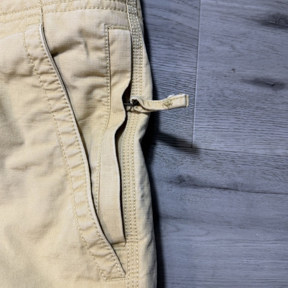 LL Bean Cargo Pants Mens 40x36 Khaki Outdoor Hiking Utility Cotton - Picture 6 of 9